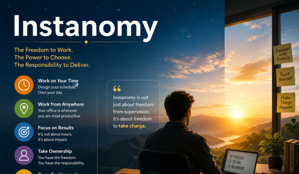 Instanomy is a modern concept that represents speed, efficiency, innovation, and digital transformation. Whether used as a brand, software platform, or business solution, Instanomy focuses on helping individuals and organizations simplify complex tasks and achieve better results in less time
