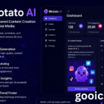 Blotato AI platform for AI-powered social media content creation and automation